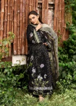 Elaf Premium Chikankari Lawn ERC-4A KOYAL 3 piece unstitched lawn suit with chiffon dupatta, front look