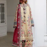 Hussain Rehar Unstitched Lawn Eid Edit-Zubdah embroidered 3 piece Pakistani designer lawn suit UK