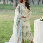 Sardinia - Tales of Petals - Luxury Lawn Suit - DAISY DREAM, front look