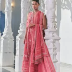 Sobia Nazir Unstitched Lawn Eid Edition-8b embroidered lawn suit with cotton trouser & chiffon dupatta UK