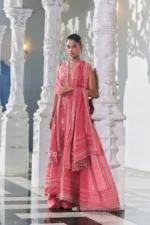 Sobia Nazir Unstitched Lawn Eid Edition-8b embroidered lawn suit with cotton trouser & chiffon dupatta UK