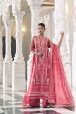 Sobia Nazir Unstitched Lawn Eid Edition-8b embroidered lawn suit with cotton trouser & chiffon dupatta UK