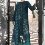 Maria B Embroidered Lawn Suit EL-26-06 sea green 3 piece Pakistani lawn suit UK Eid party outfit, fulll front look