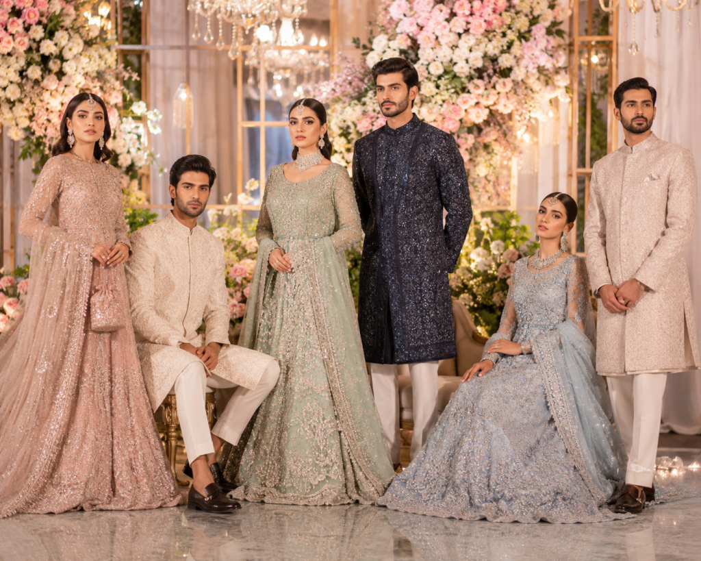 Pakistani wedding dresses for valima