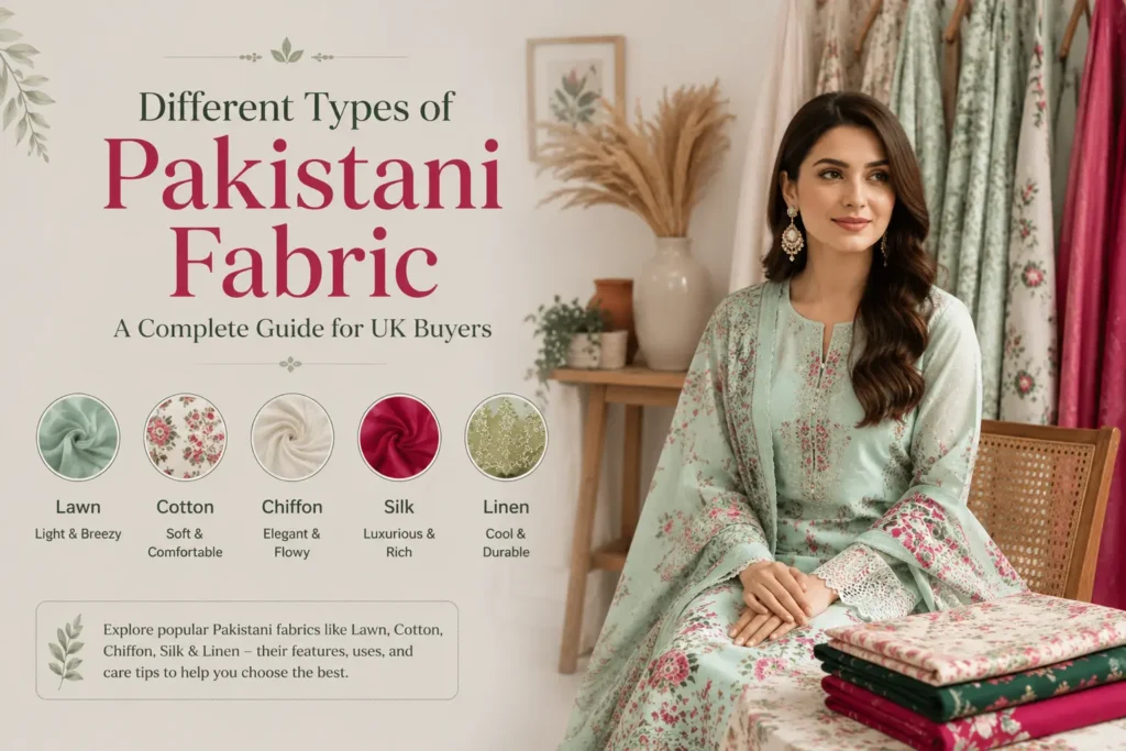 Different Types of Pakistani Fabric: