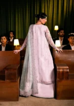 Elaf Bridal 3-PC Unstitched Embroidered Organza Suit EHM-09 OPHELIA, Elaf premium bridal Birmingham uk, back look