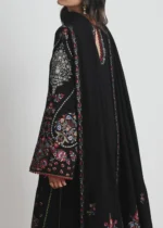 Jugnu By Hussain Rehar AW26 Cyprus| 3-PC Unstitched Embroidered Karandi Suit ‘26, UK winter collection, back look