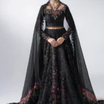 Maria B Embroidered Organza Suit BD-3101, 3 piece unstitched Maria B new collection 2026 with price for brides, bridesmaid and mother of the bride in UK, full front look