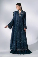 Maria B Embroidered Organza Suit BD-3106, 3 piece unstitched Maria B new collection 2026 with price for brides, bridesmaid and mother of the bride in UK, dupatta look